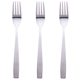 Set 3 forchette Manhattan in acciaio inox