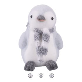 Pinguino con sciarpa decorativo