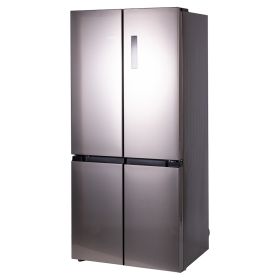 Frigorifero 4 porte con freezer 610 L acciaio