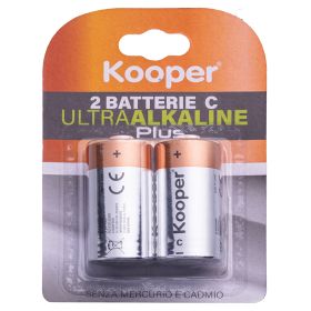 Set 2 batterie mezze torce 1,5 V, Kooper