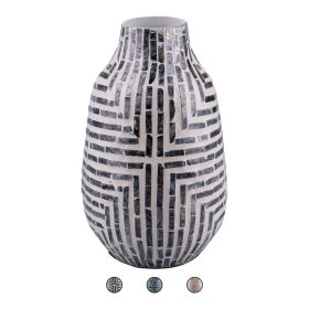 Vaso arredo h. 33 cm, Capiz Sibilla