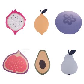 Sottobicchiere frutta in pvc