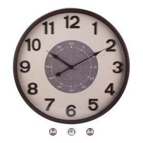 Orologio da muro in plastica ø 60 cm, Sibilla