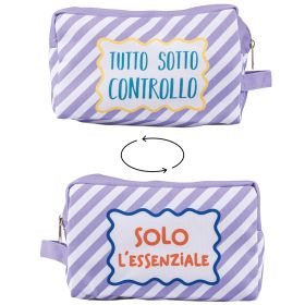 Pochette multiuso in policotone, More Amor