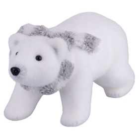 Orso polare decorativo in polistirolo
