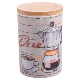 Barattolo orzo in ceramica 750 ml, Coffee Time