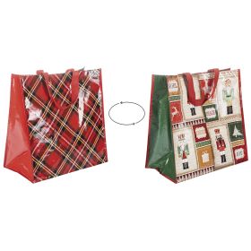 Borsa shopper natalizia, Santa&#39;s House
