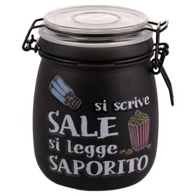 Barattolo sale 800 ml in vetro