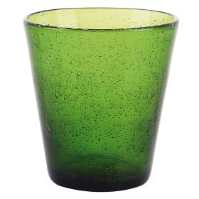 Bicchiere acqua verde scuro 330 ml, Cancun Satin