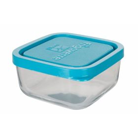 Contenitore quadrato in vetro 10x10 cm, Frigoverre