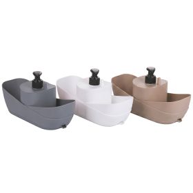 Dispenser sapone e porta spugna 25x10x14 cm, Sìordine