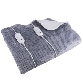 Termocoperta matrimoniale 140x160 cm basso consumo 2x60 W, grigio, Pisola