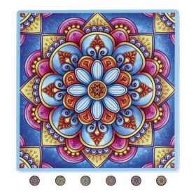 Mattonella decorativa 20x20 cm, Mandala Sibilla
