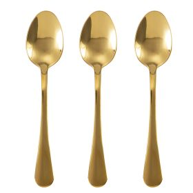 Set 3 cucchiai oro lucido, 5Th Avenue Sibilla