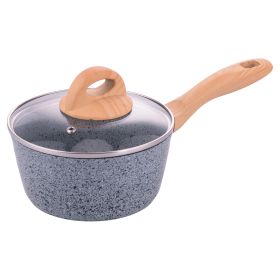 Casseruola con coperchio 16 cm, rivestimento in ceramica, induzione, Alaska S&#236;Chef