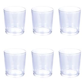 Set 6 bicchieri 270 ml in vetro