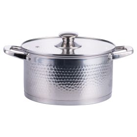 Casseruola con coperchio 24 cm in acciaio inox, induzione, Radici Corteccia