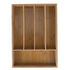 Portaposate in bamb&#249; 35,5x25,5x5 cm 5 scomparti, S&#236;Chef