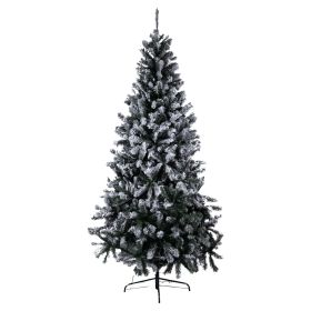 Albero di Natale innevato 1400 rami h. 210 cm, Everest Santa's House