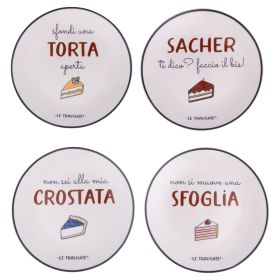 Piattino torta in gres, Le Travisate
