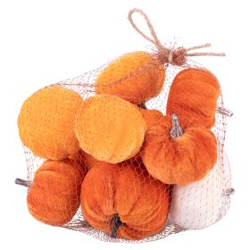 Sacchetto 10 zucche colorate, Pumpkin