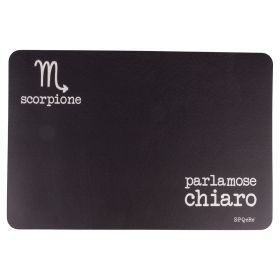 Tovaglietta zodiaco 44,5x30 cm, S.P.Q.eRe Scorpione