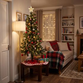 Albero di Natale 300 rami h. 120 cm, Santa's House