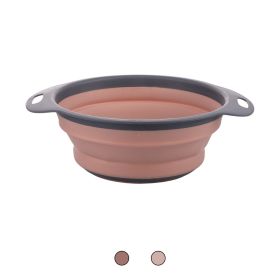 Set 2 scolapasta tondi multiuso richiudibili, S&#236;Chef