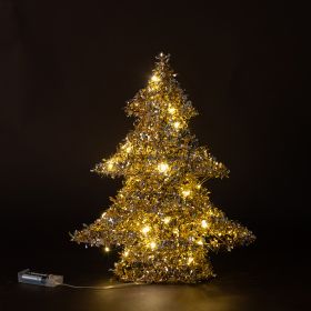 Albero luminoso h. 40 cm, 30 microled, Santa's House
