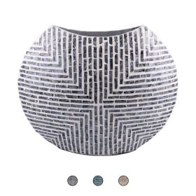 Vaso arredo h. 37 cm, Capiz Sibilla