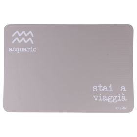 Tovaglietta zodiaco 44,5x30 cm, S.P.Q.eRe Acquario