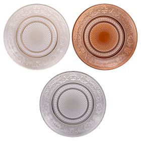 Piattino pane in vetro