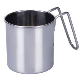 Mug &#216; 9 cm in acciaio inox 410 ml, Lumi