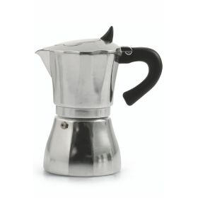 Caffettiera 6 tazze in alluminio, Gaia S&#236;Chef