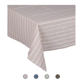 Tovaglia 140x180 cm in policotone, 8 posti tavola, Sibilla