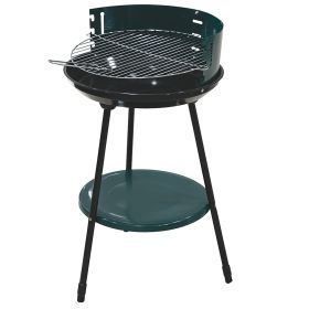 Barbecue verde tondo Ø42xh.77 cm