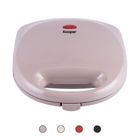 Tostiera grill doppia piastra 750 W, Kooper