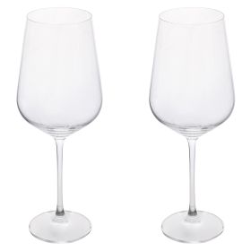Set 2 calici vino 770 ml in vetro, Camille Sibilla