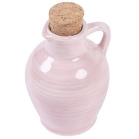 Anfora mini oliera in ceramica tappo in sughero
