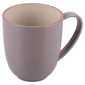 Tazza con manico in plastica, beige, Sibilla