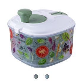 Centrifuga manuale per insalata e verdure 4,2 L, cestello estraibile, SìChef