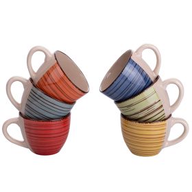 Set 6 tazzine caff&#232; 90 ml
