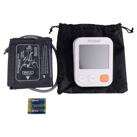 Misuratore di pressione arteriosa da braccio a batteria, display LCD, Kooper
