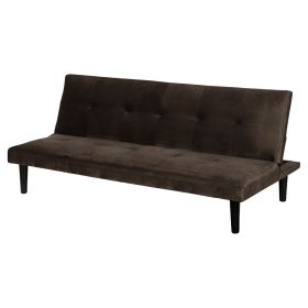Divano letto 2 posti 166x77x65,5 cm, grigio, Sibilla