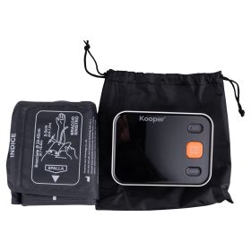Misuratore di pressione arteriosa da braccio a batteria, display LED, Kooper