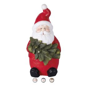 Personaggio natalizio h. 36 cm, Santa's House