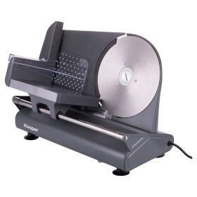 Affettatrice in alluminio lama in acciaio inox 150W, Kooper