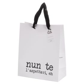 Busta regalo media in carta 22x10x26 cm, S.P.Q.eRe