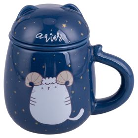 Tazza/Tisaniera 350 ml, Oroscocats Aries