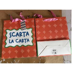 Busta regalo media in carta 22x10x26 cm, More Amor